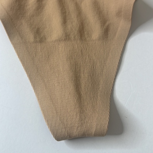 Maidenform Self Expressions High Waist Thong Beige / Nude 2XL - Picture 7 of 8